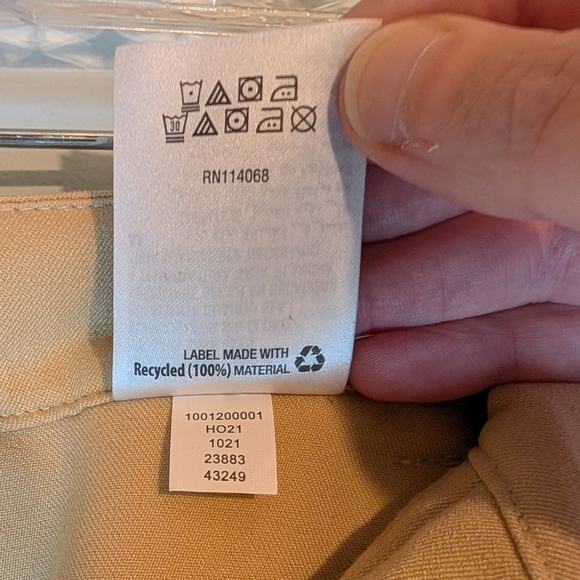 AND NOW THIS Khaki Wide Leg Women's Pants - Picture 8 of 9